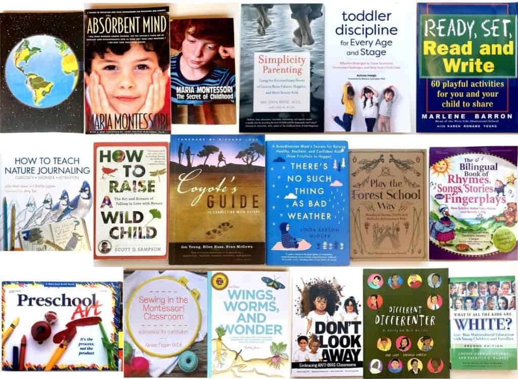 Montessori Primary Curriculum Books for Various Subjects