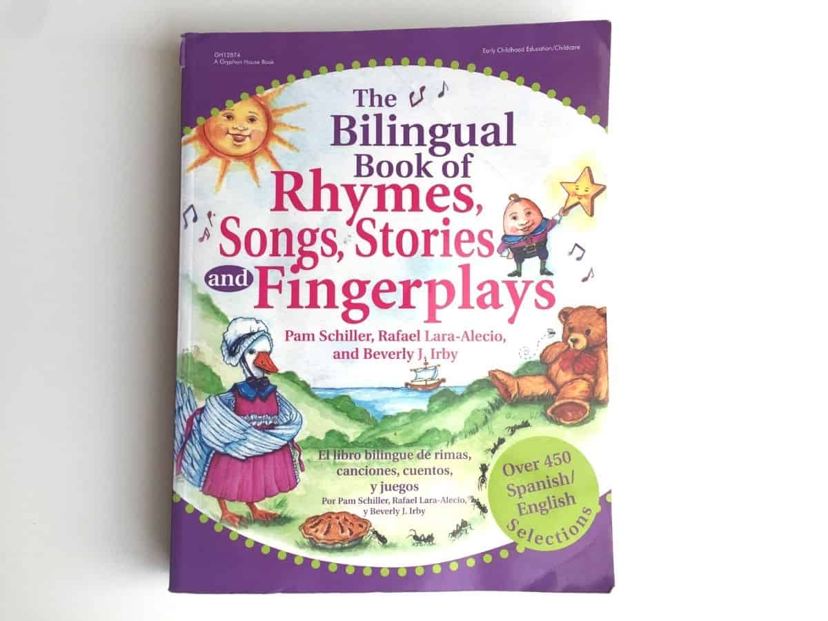 Bilingual Books of Rhymes, Songs, Stories, and Fingerplays