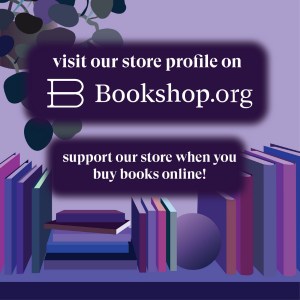 bookshop graphic logo to visit our store profile