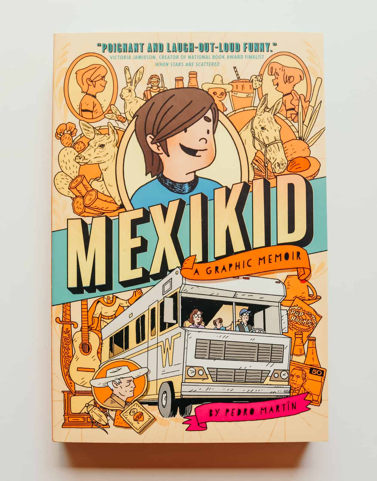 Cover of Mexikid: A Graphic Memoir by Pedro Martin