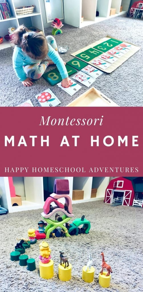 Montessori Math at Home. Concept Development to the Decimal System for preschool math at home and math activities for kindergarten.