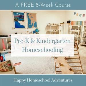 optin for preschool and kindergarten homeschool course