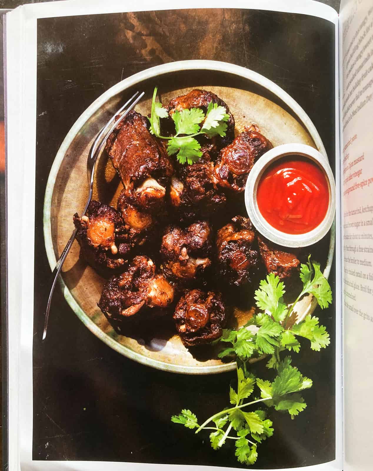 tamarind glazed oxtails photography from Between Harlem and Heaven cookbook