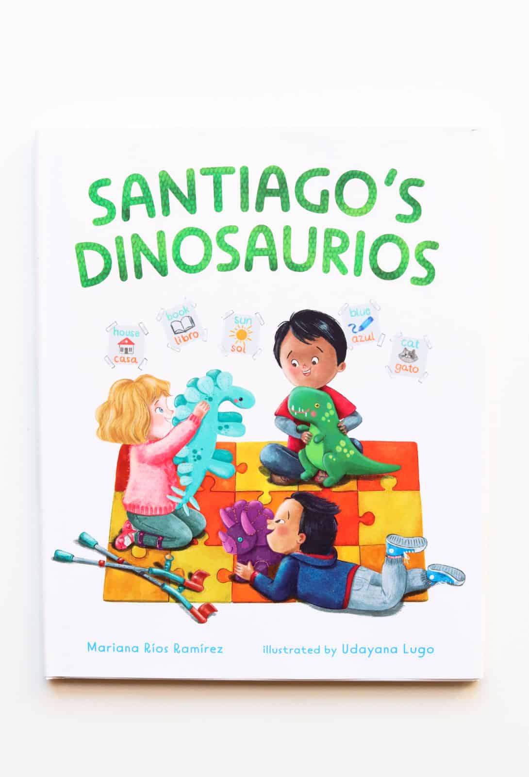 Cover of Santiago's Dinosaurios