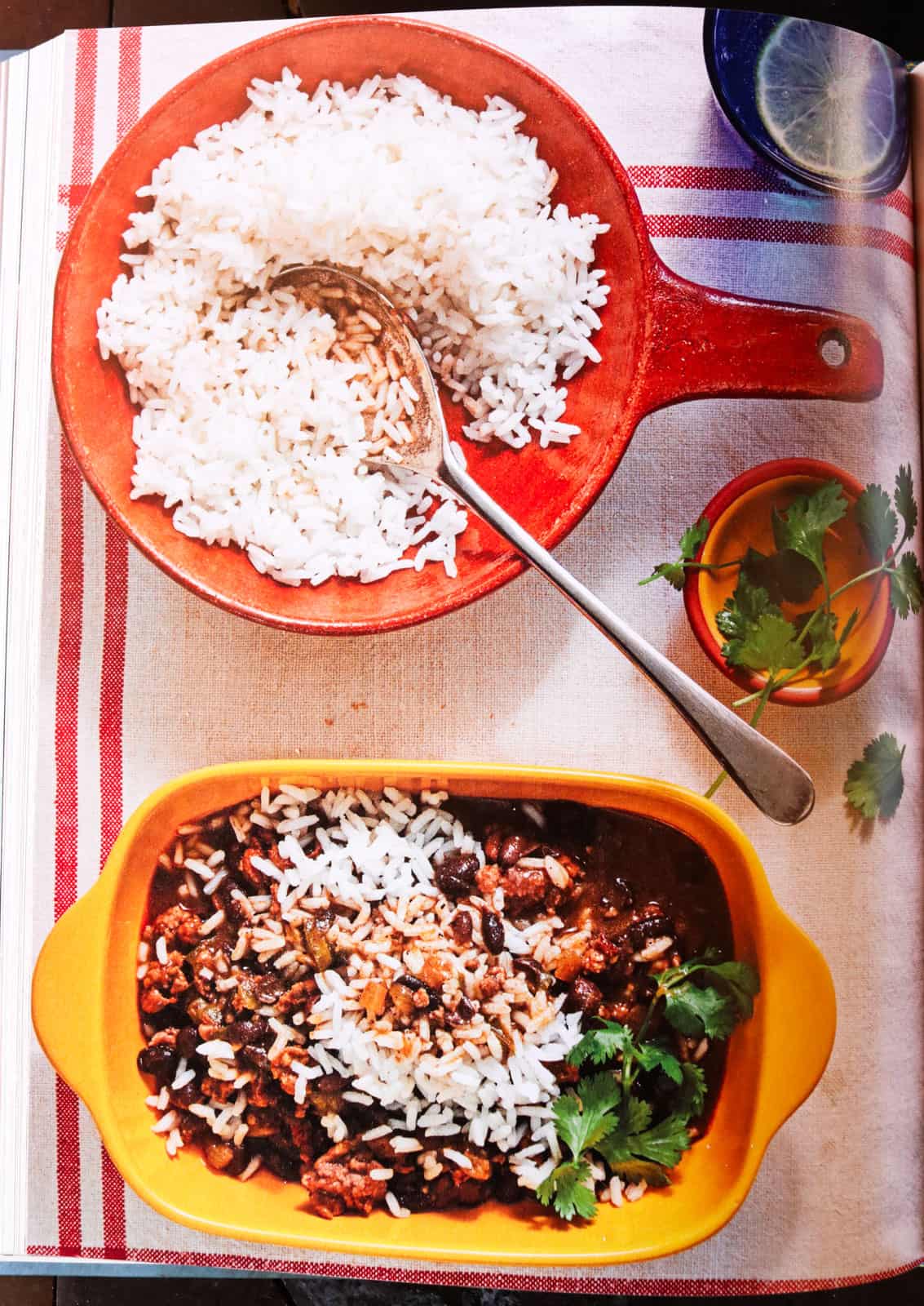 image of Cuban Black Beans and Rice from The Simple Art of Rice cookbook
