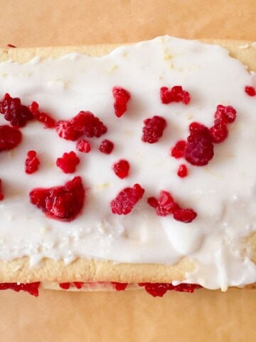 Hindbærsnitter: Danish cookies that look like pop-tarts