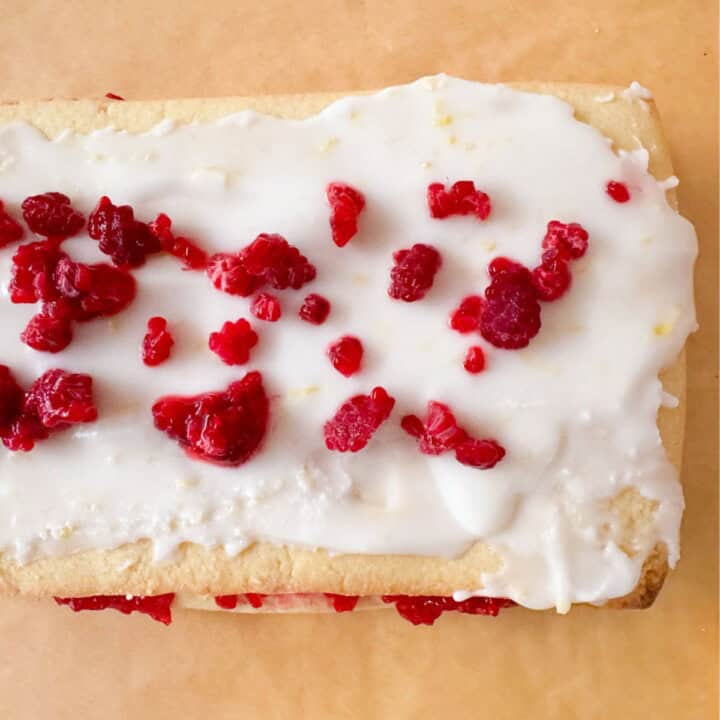 Hindbærsnitter: Danish cookies that look like pop-tarts