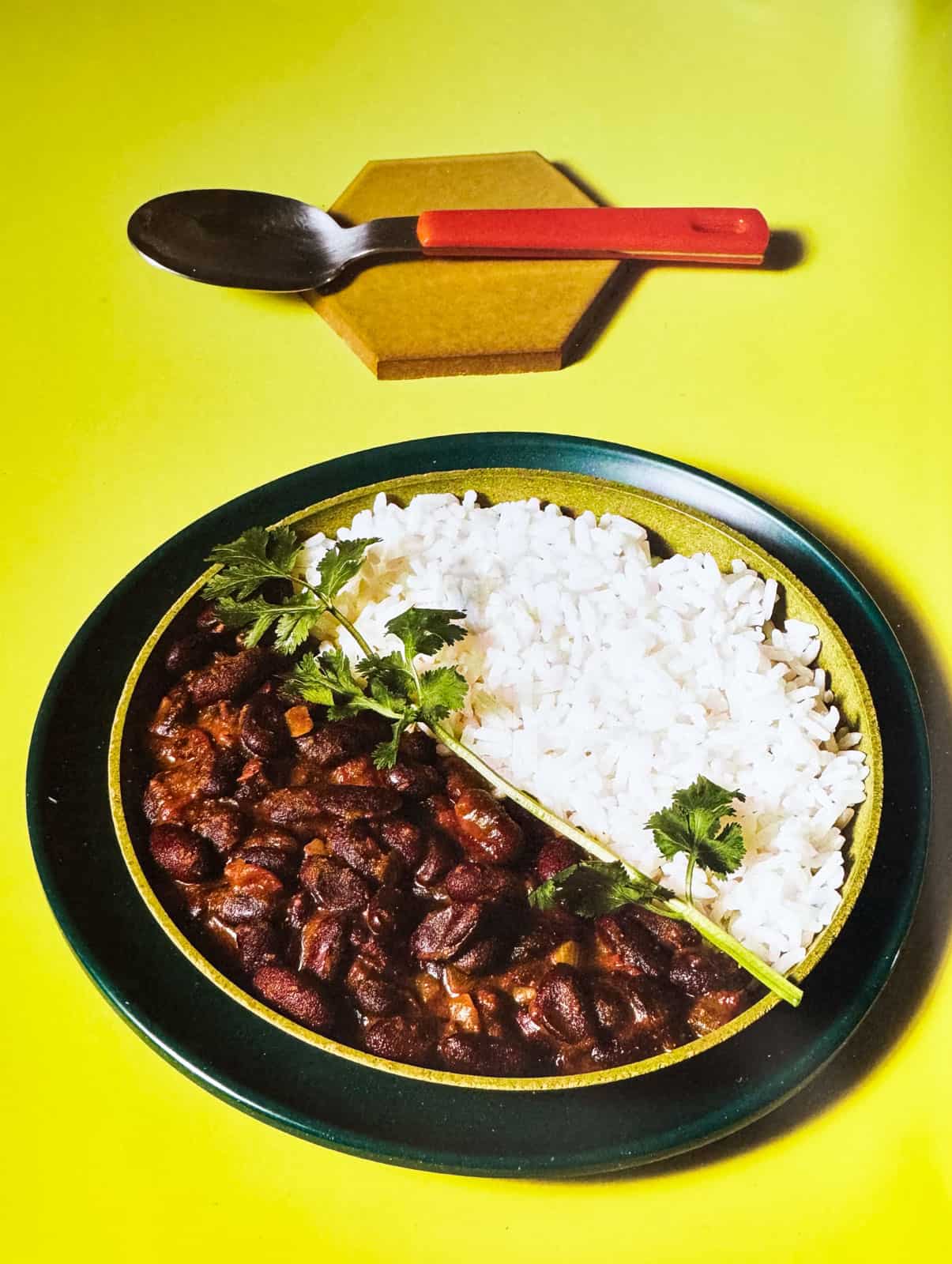 rajma and rice image from Amrikan