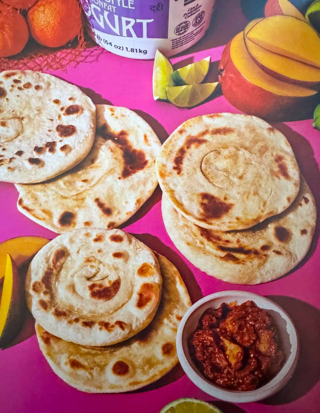super flaky parathas image from Amrikan
