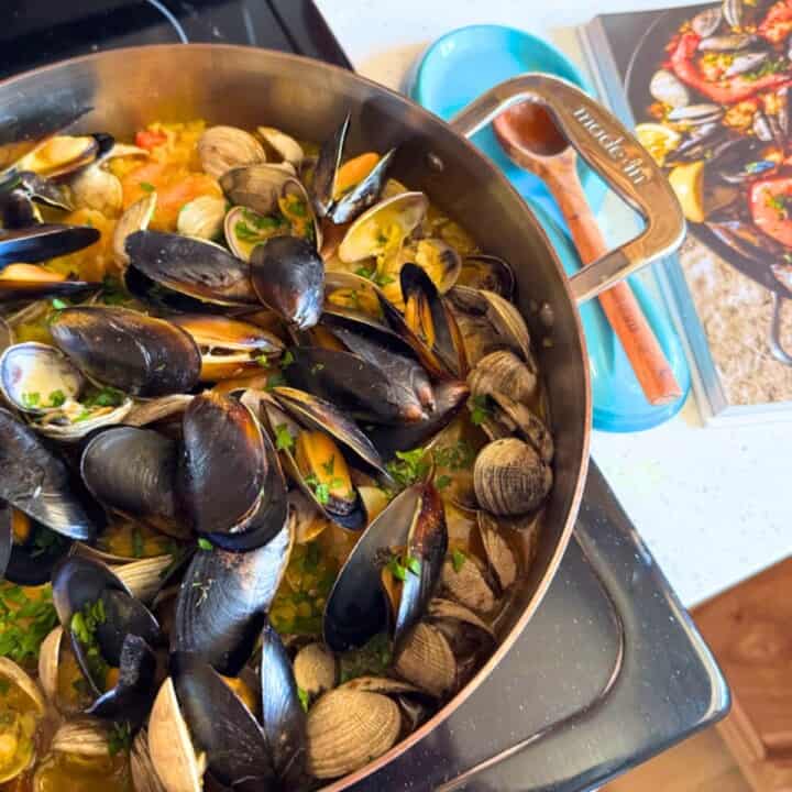 Paella and Le Sud cookbook