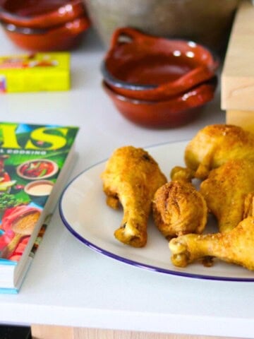 Islas cookbook and plated JoJo-Ala/ATL Lemon Pepper Chicken Wings