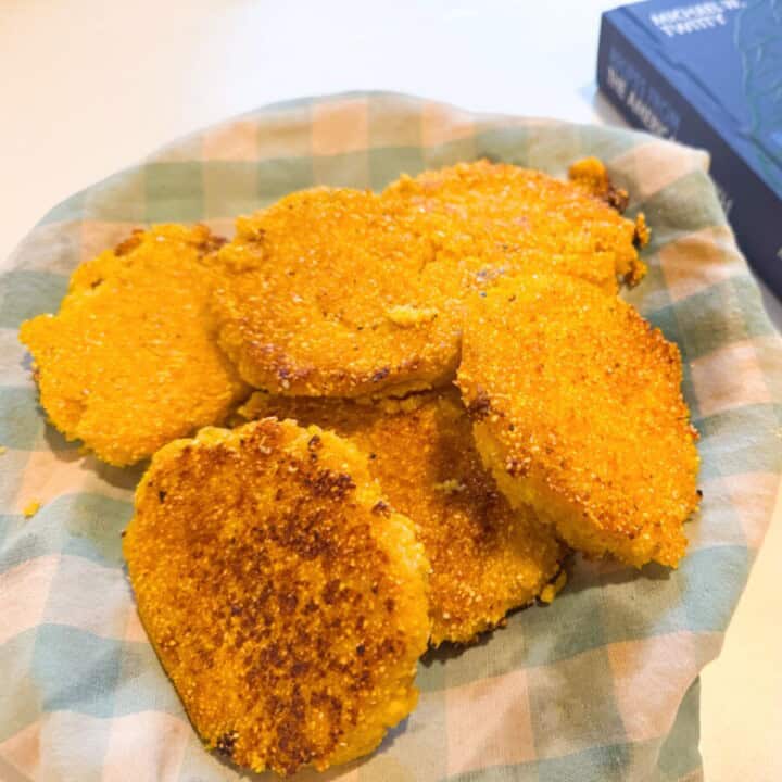 hot water cornbread beside Recipes from the American South