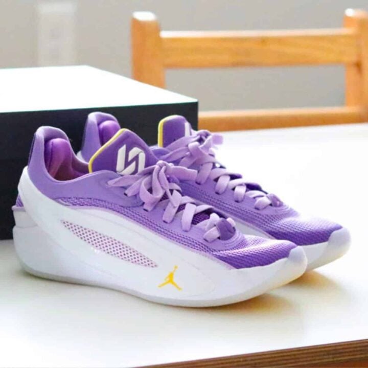 luka 5 luka lifestyle sneakers on a kids table