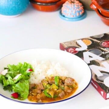 Gangdoenjang Bibimbap beside Jang cookbook