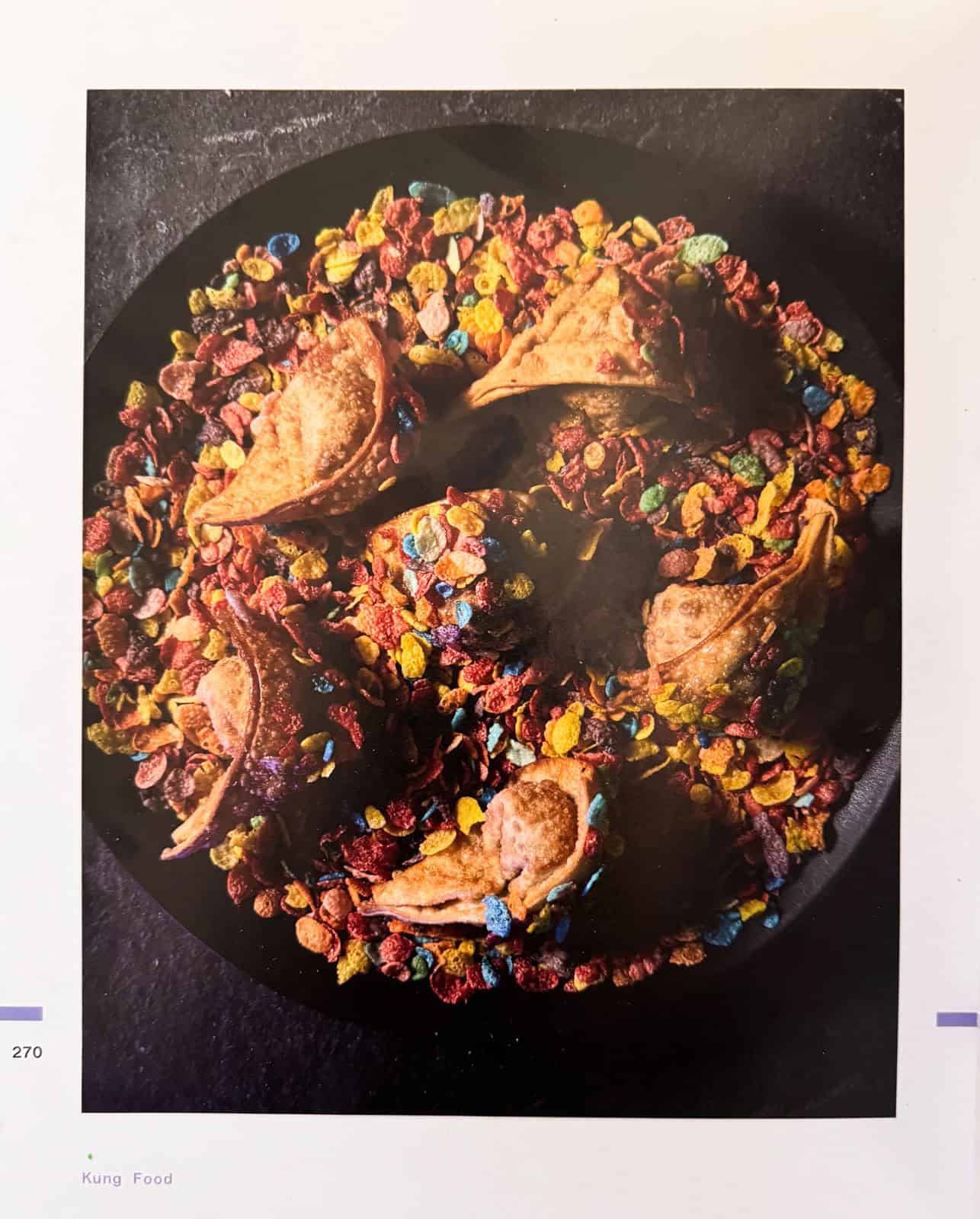 Glam Trash Cake Rangoons from Kung Food cookbook