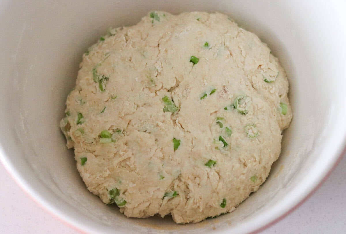 starter for sesame scallion milk buns
