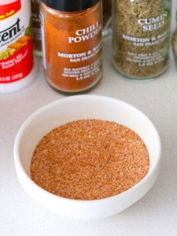fried chicken sprinkle in a bowl