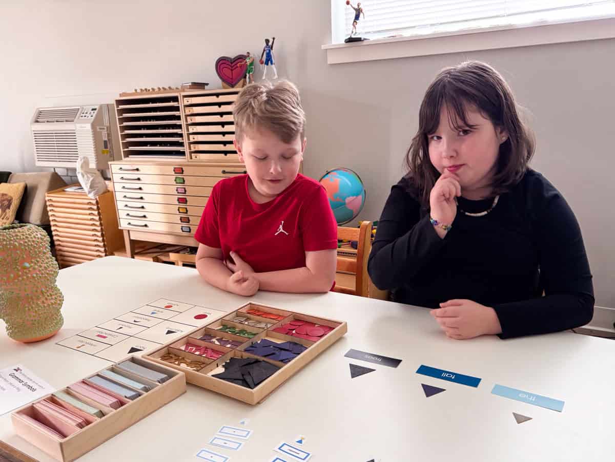 Kaia and Noah are doing a lesson about proper adjectives