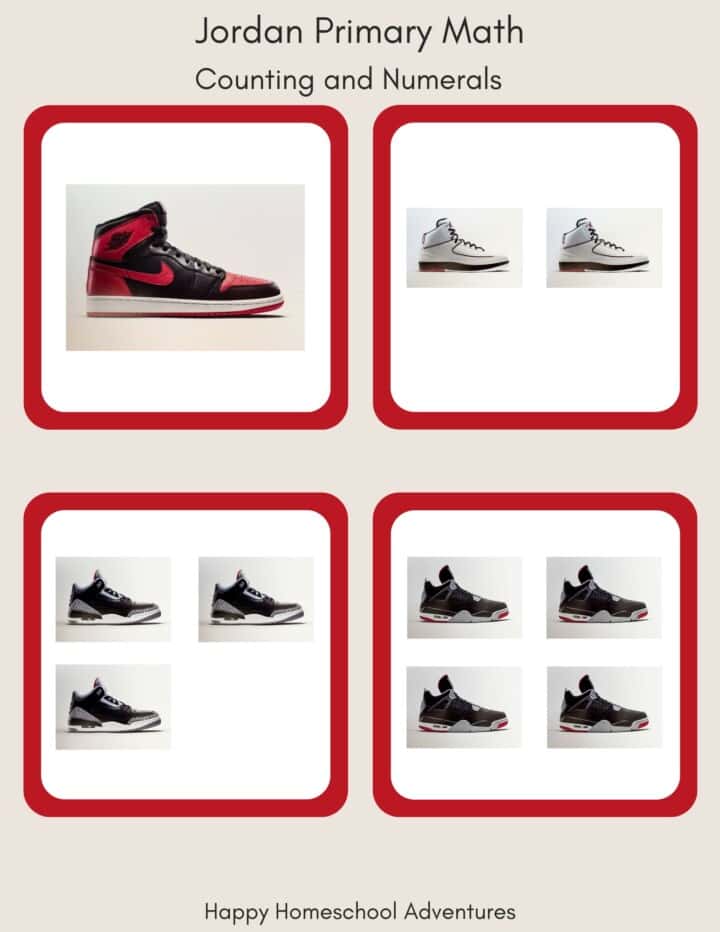 page 1 of the Jordan primary math bundle